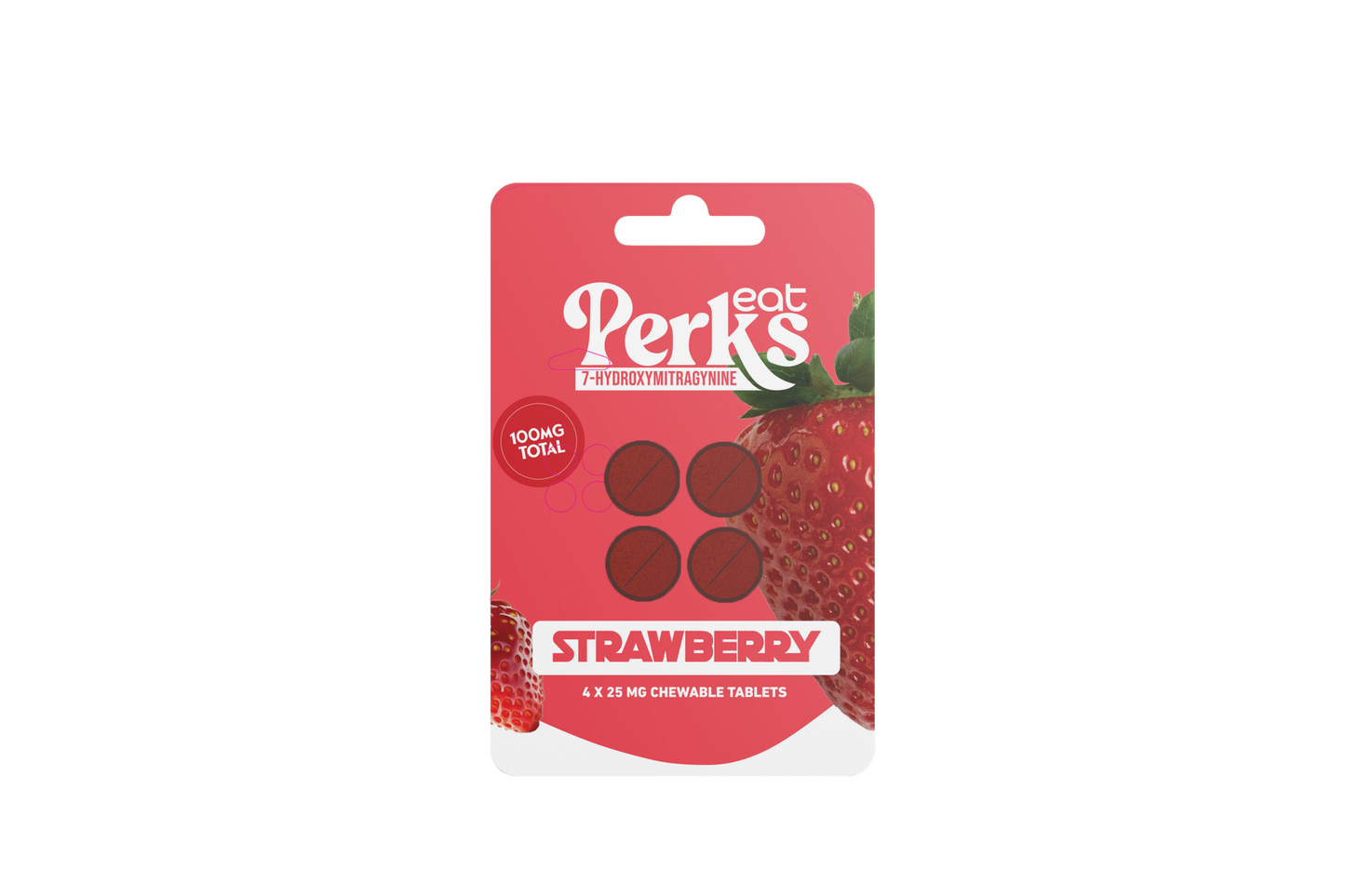 7 HYDROXY 4CT 100MG | STRAWBERRY