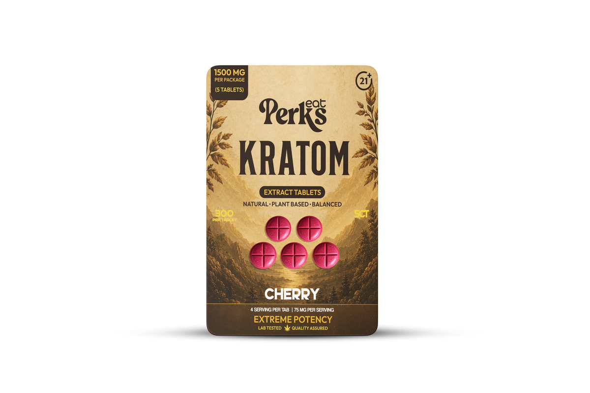 KRATOM EXTRACT TABLETS 300MG 5CT | CHERRY