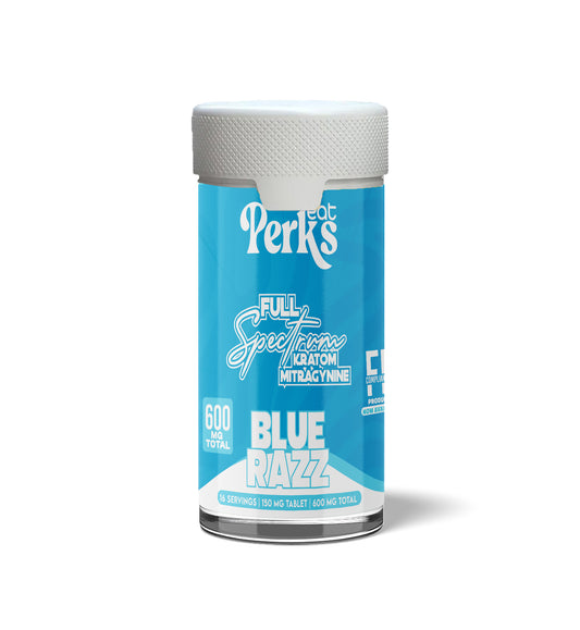 FULL SPECTRUM KRATOM MITRAGYNINE | BLUE RAZZ 4CT