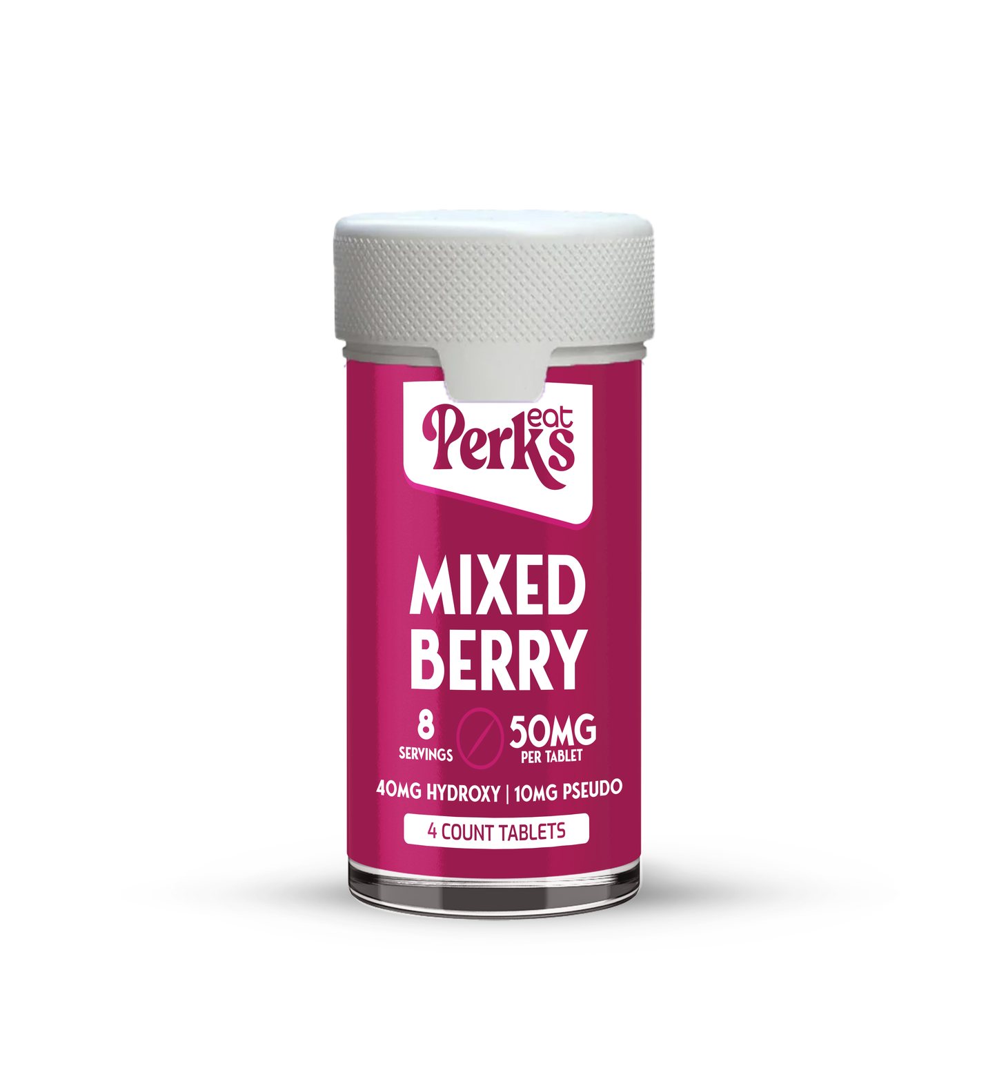 HYDROXY + PSEUDO 4CT TABLETS 200MG | MIXED BERRY